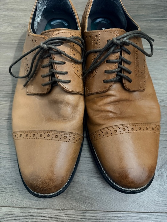 Nunn Bush Other - Nunn Bush Men's Brown Leather Wingtip Oxfords - Size 10.5 W